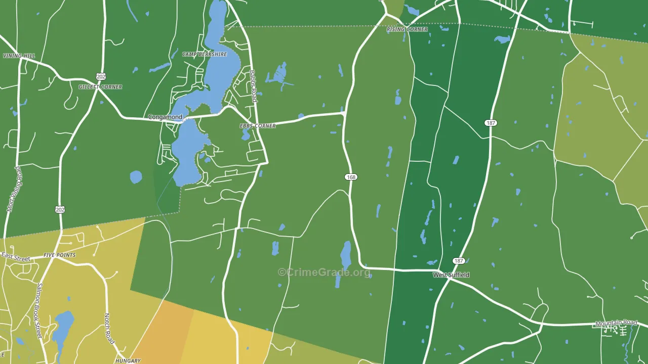 06093, CT Map of Drug-Related Crime Rates