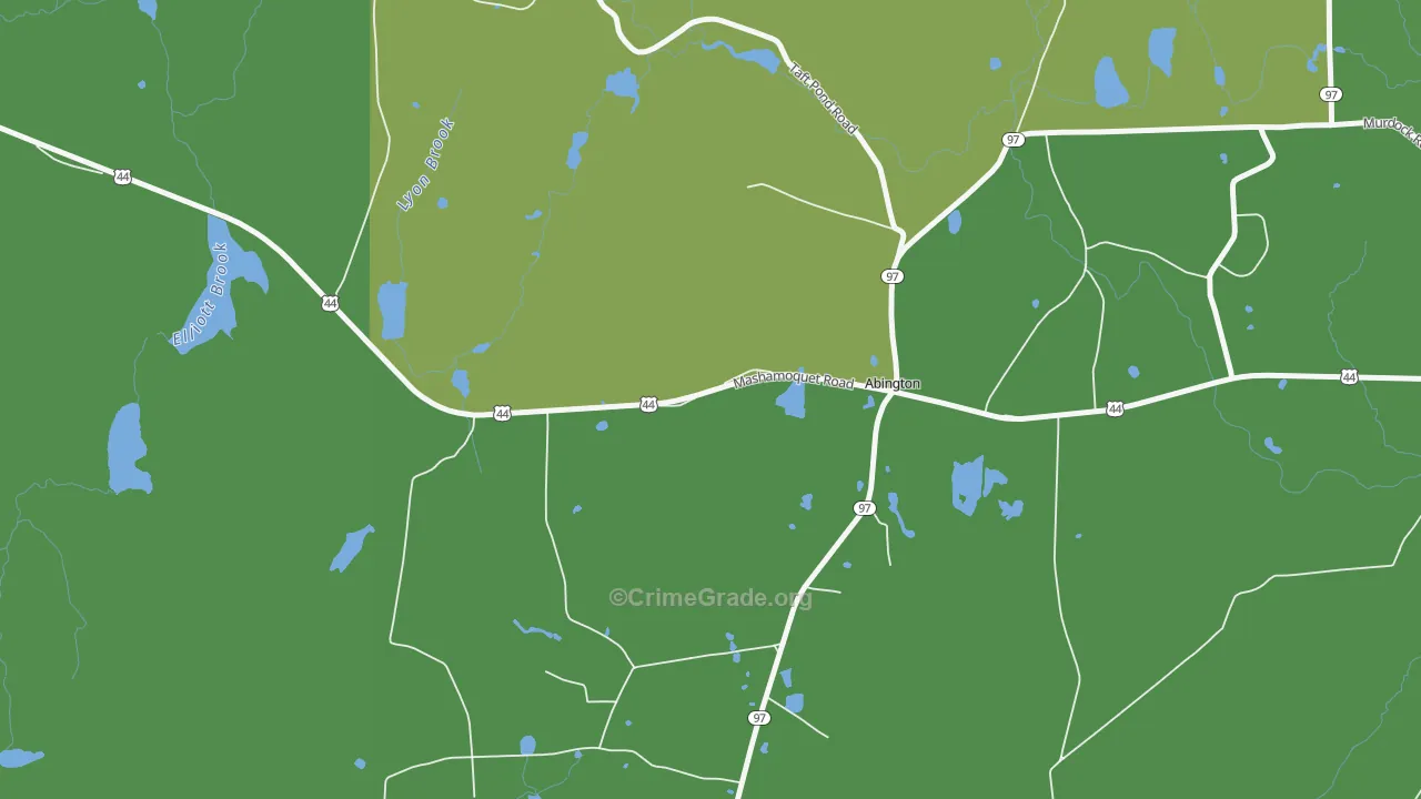 06230, CT Map of Drug-Related Crime Rates
