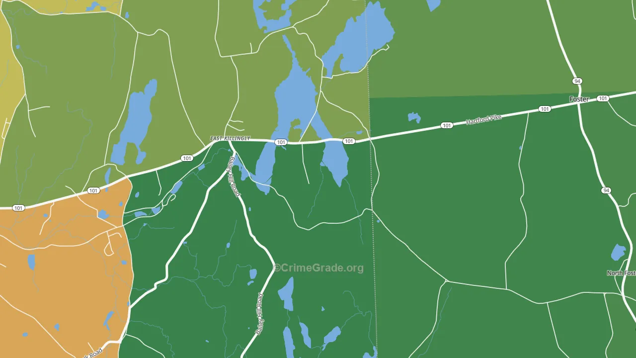 06243, CT Map of Drug-Related Crime Rates
