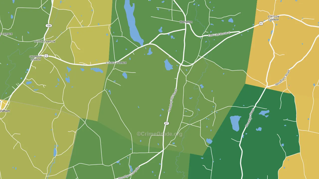 06247, CT Map of Drug-Related Crime Rates