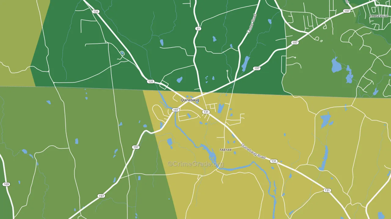 06262, CT Map of Drug-Related Crime Rates