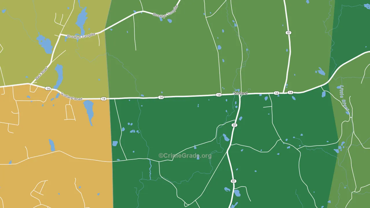 06264, CT Map of Drug-Related Crime Rates