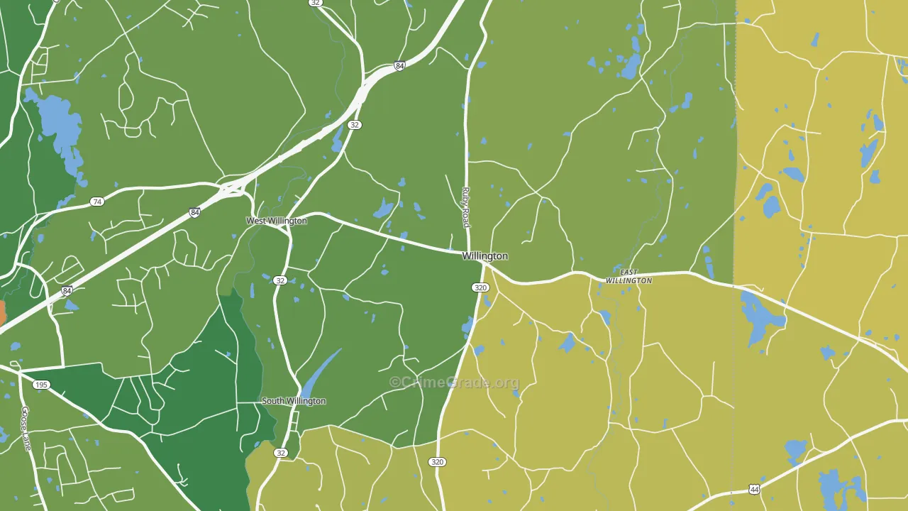 06279, CT Map of Drug-Related Crime Rates
