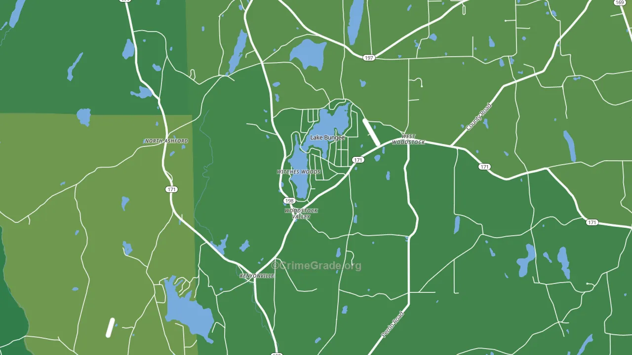 06282, CT Map of Drug-Related Crime Rates