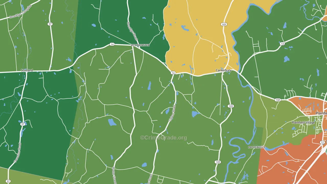06331, CT Map of Drug-Related Crime Rates