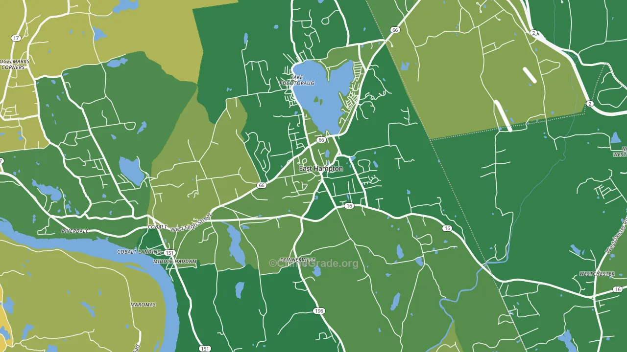 06424, CT Map of Drug-Related Crime Rates