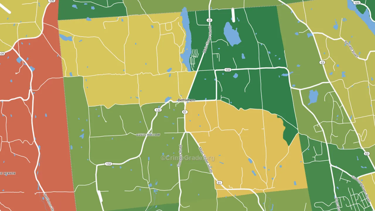 06751, CT Map of Drug-Related Crime Rates