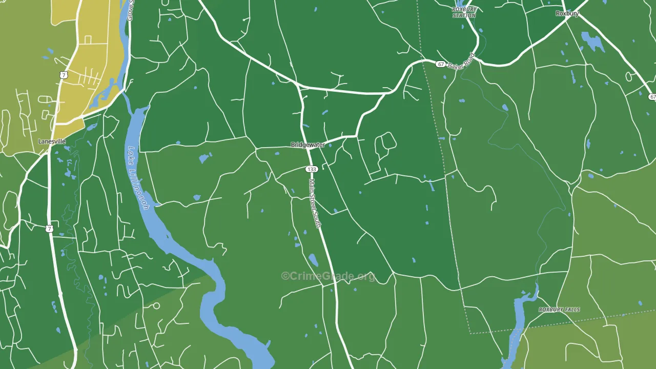 06752, CT Map of Drug-Related Crime Rates