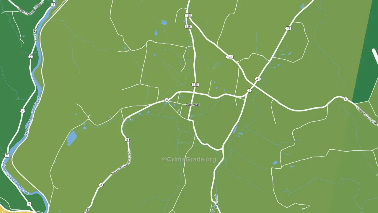 06753, CT Map of Drug-Related Crime Rates