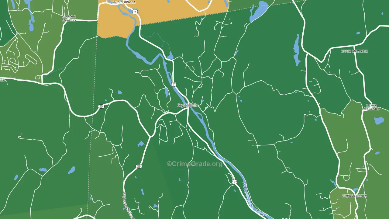 06755, CT Map of Drug-Related Crime Rates