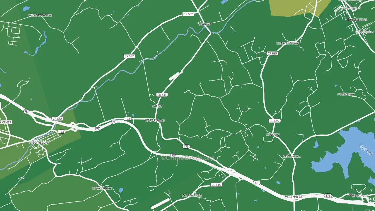 08802, NJ Map of Drug-Related Crime Rates