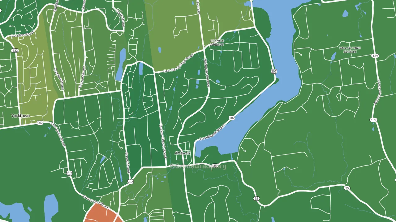 10501, NY Map of Drug-Related Crime Rates