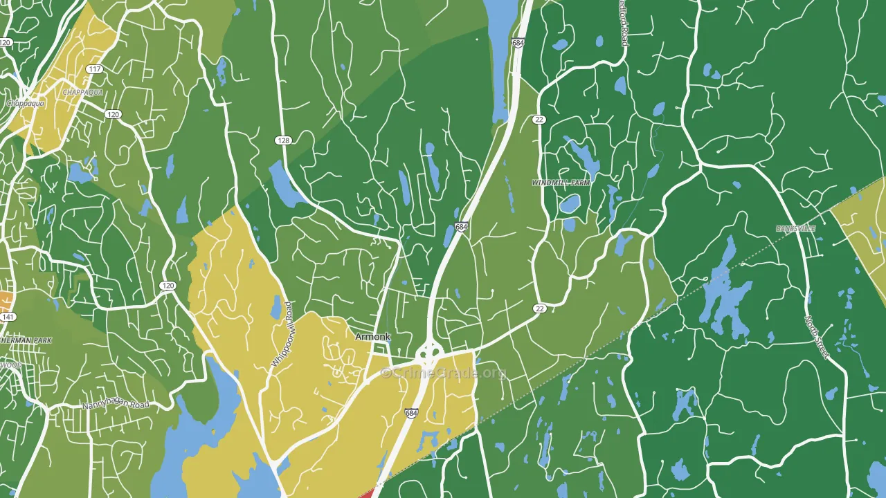 10504, NY Map of Drug-Related Crime Rates