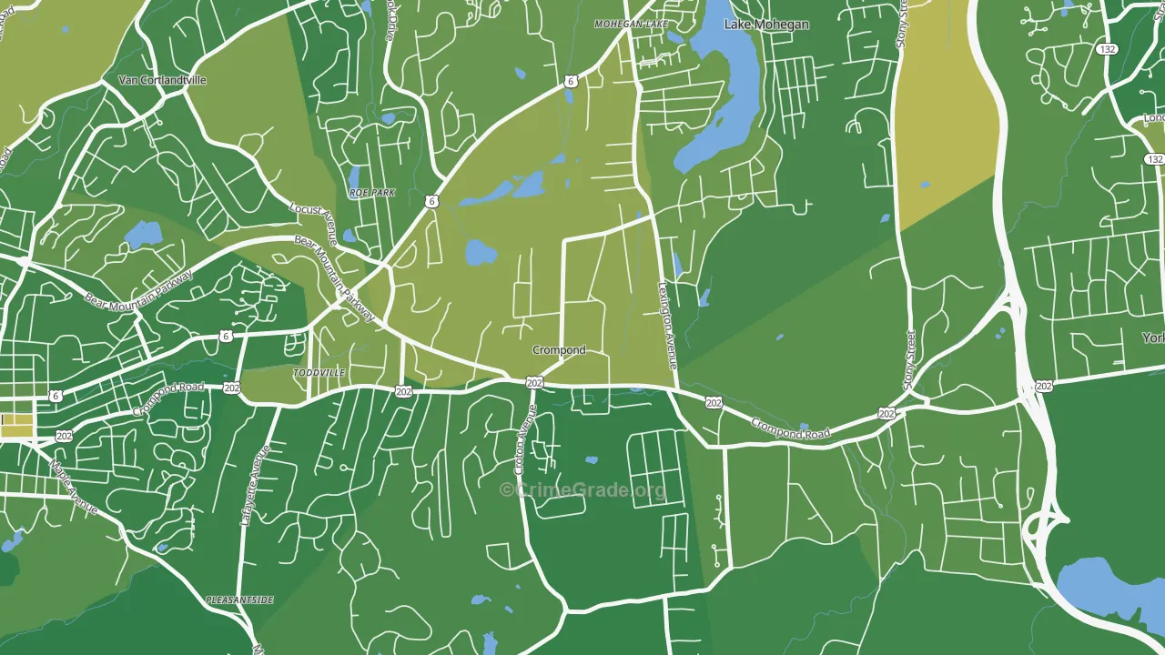 10517, NY Map of Drug-Related Crime Rates