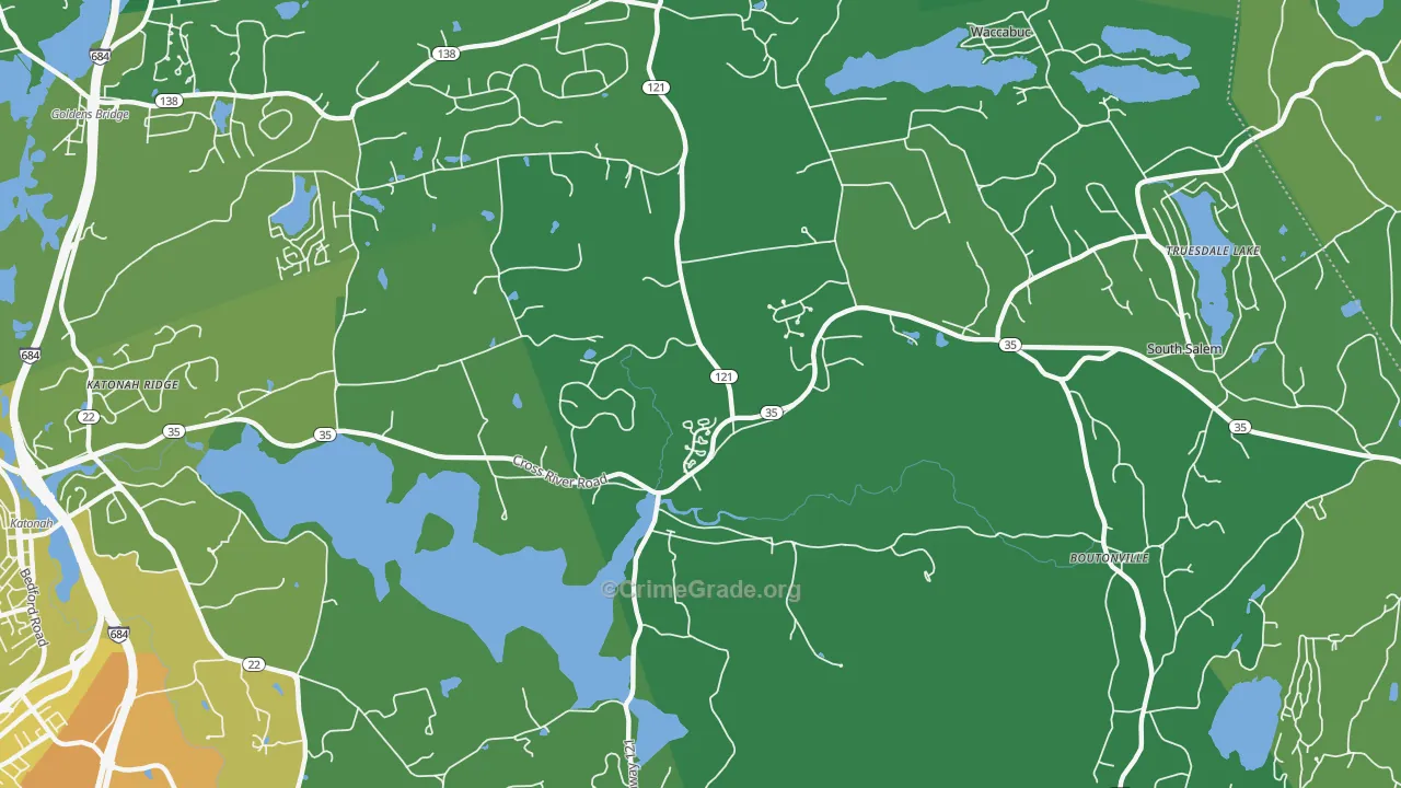 10518, NY Map of Drug-Related Crime Rates
