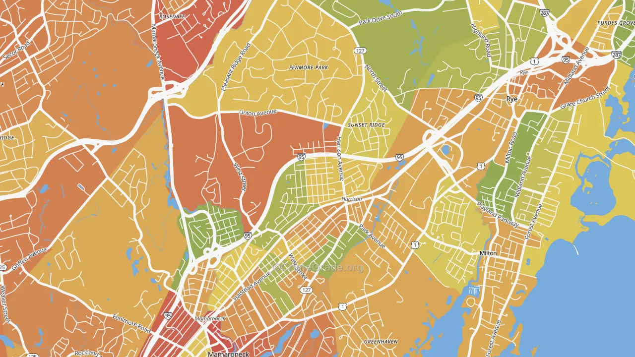 10528, NY Map of Drug-Related Crime Rates