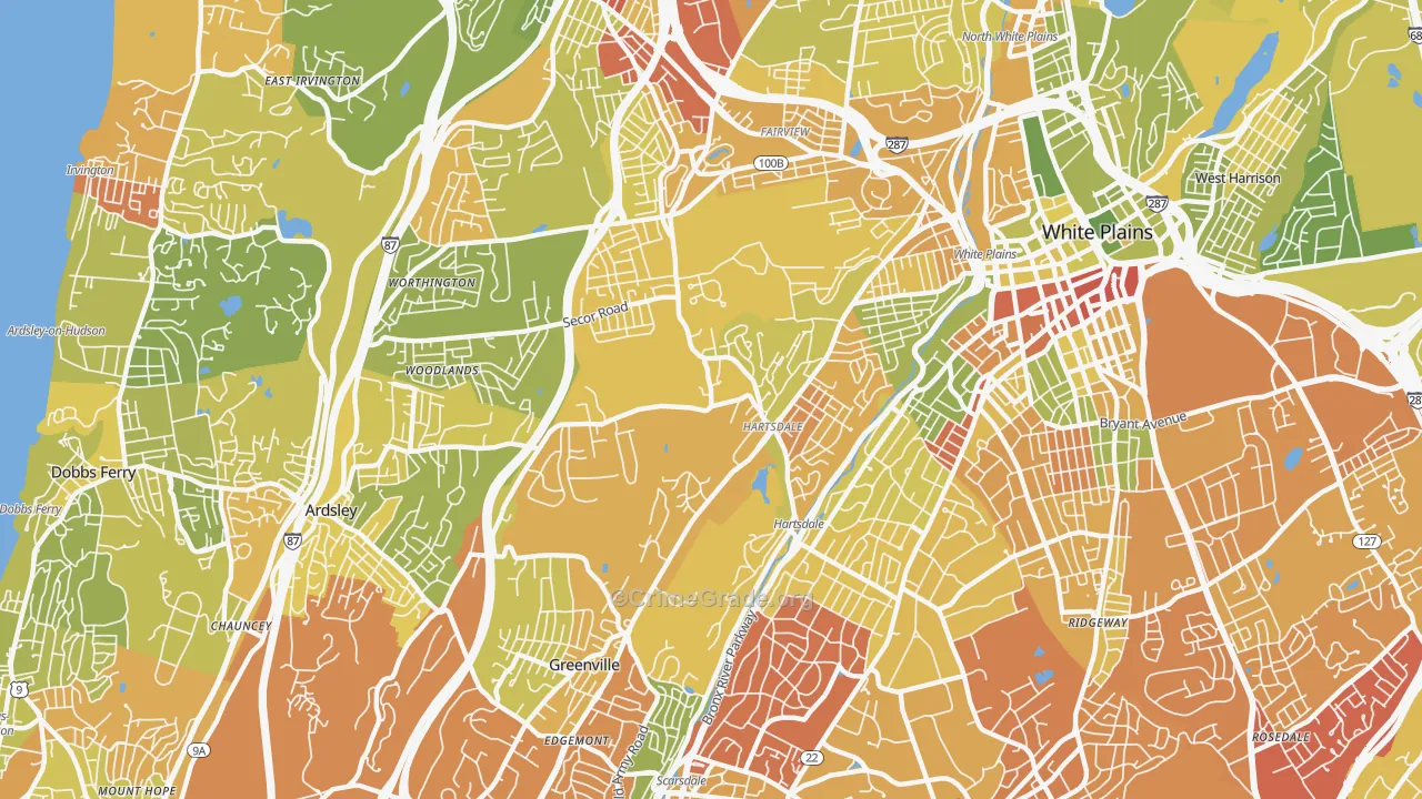 10530, NY Map of Drug-Related Crime Rates