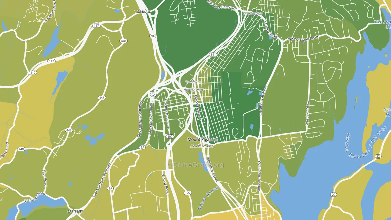 10532, NY Map of Drug-Related Crime Rates