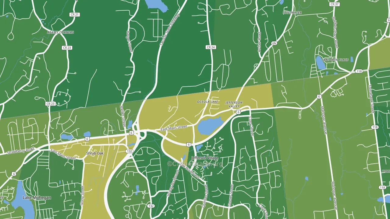 10535, NY Map of Drug-Related Crime Rates