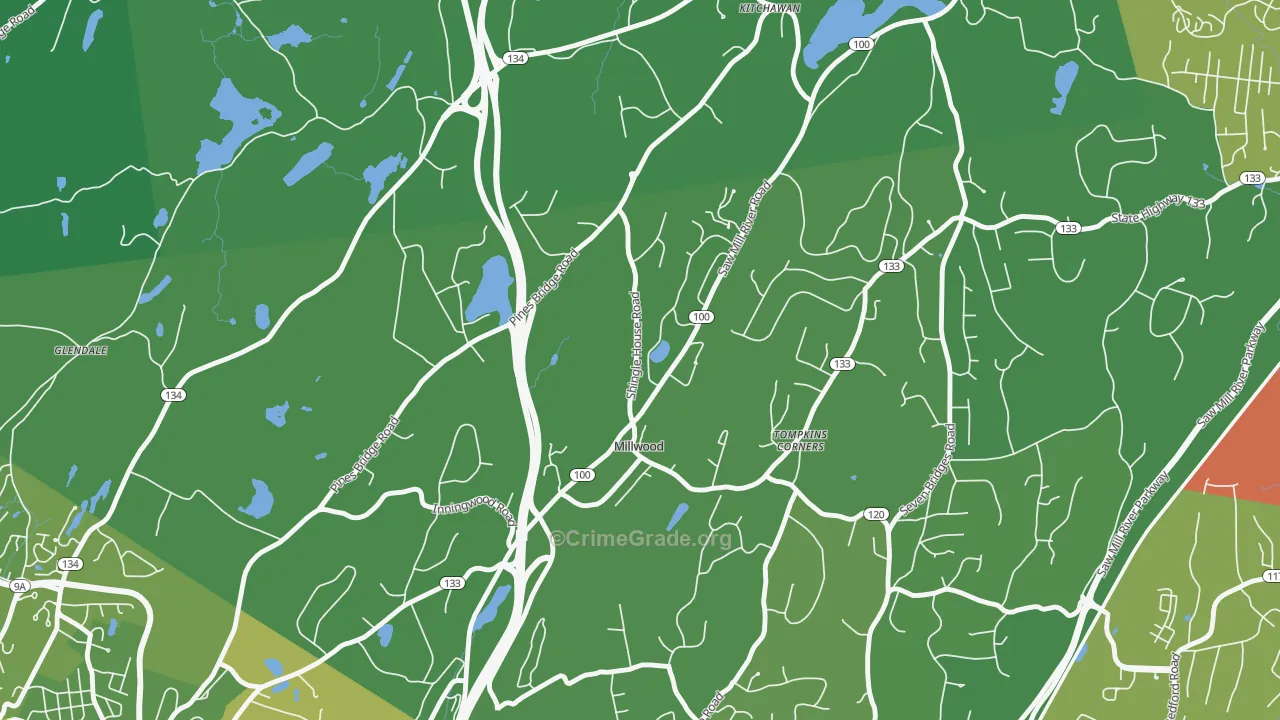 10546, NY Map of Drug-Related Crime Rates