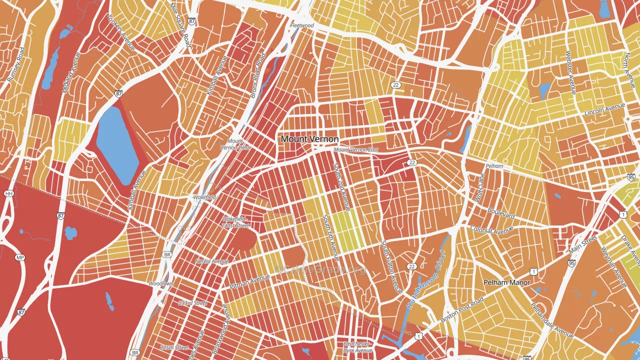 10550, NY Map of Drug-Related Crime Rates