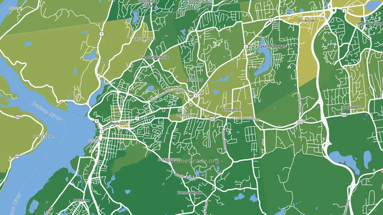 10567, NY Map of Drug-Related Crime Rates