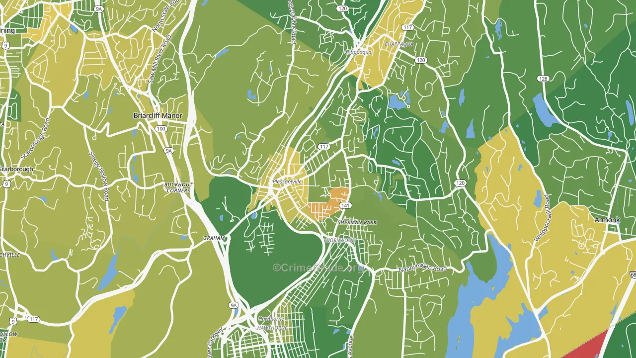 10570, NY Map of Drug-Related Crime Rates