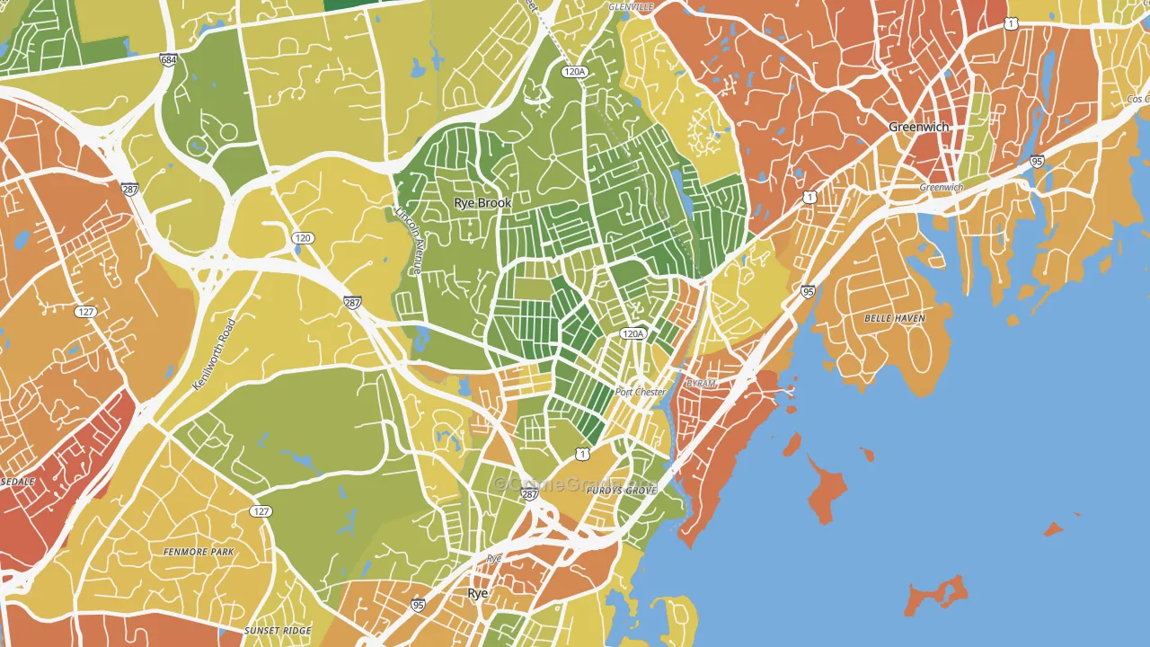 10573, NY Map of Drug-Related Crime Rates