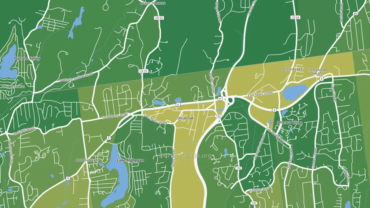 10588, NY Map of Drug-Related Crime Rates