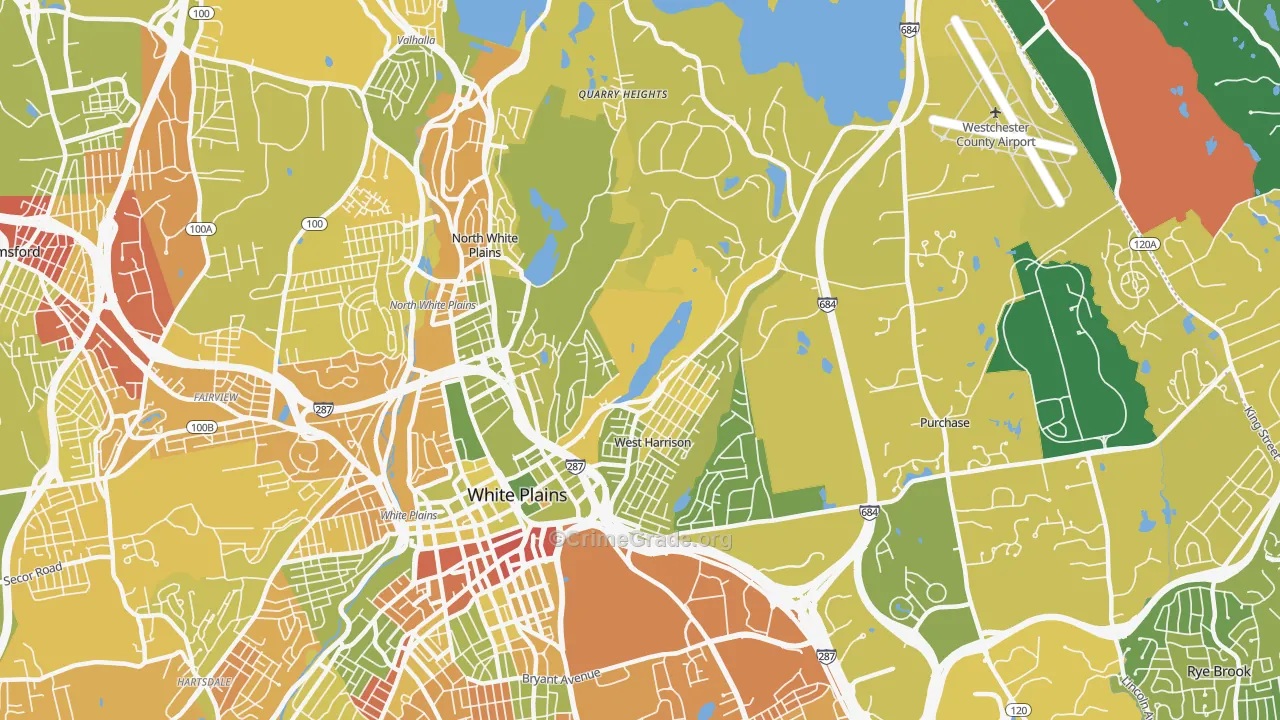 10604, NY Map of Drug-Related Crime Rates