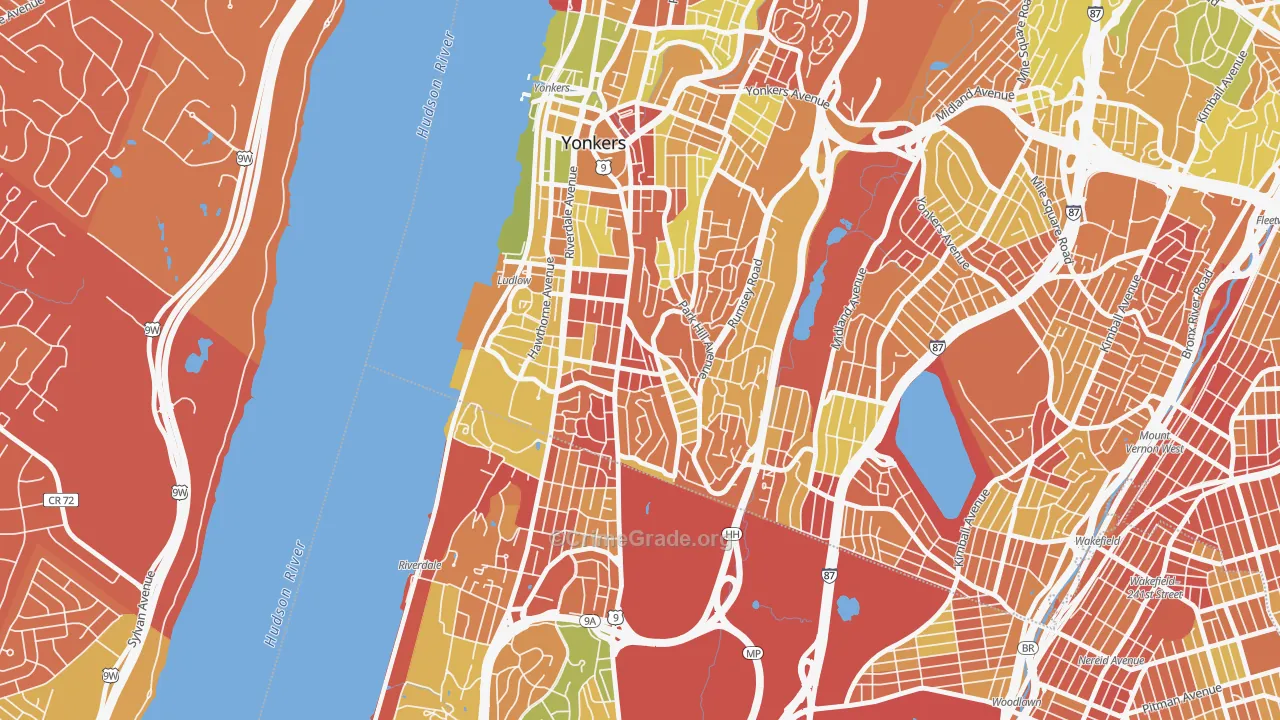 10705, NY Map of Drug-Related Crime Rates