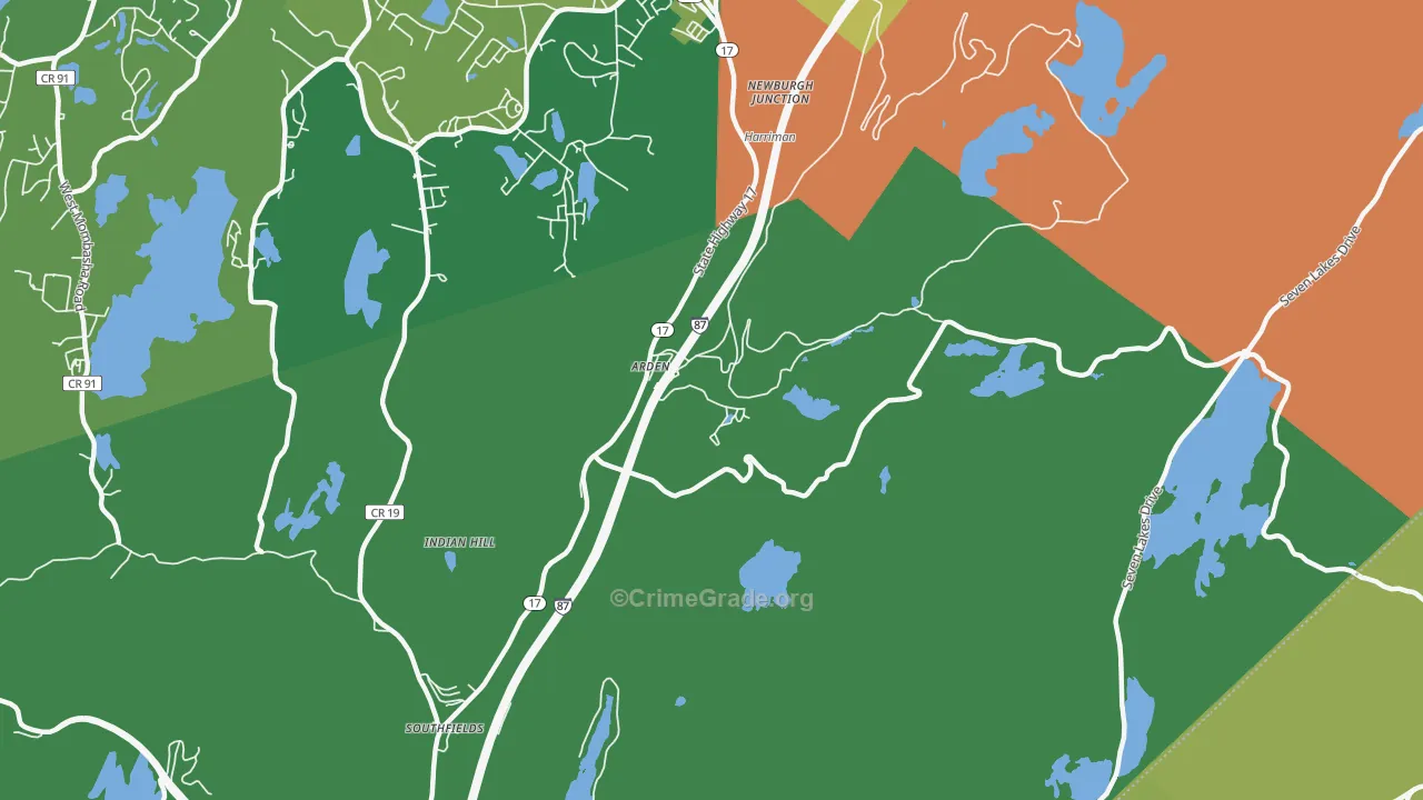 10910, NY Map of Drug-Related Crime Rates