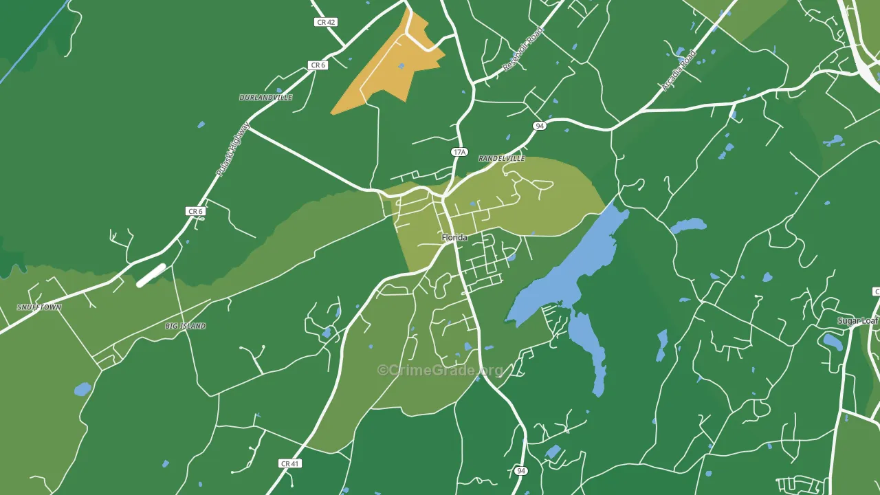 10921, NY Map of Drug-Related Crime Rates