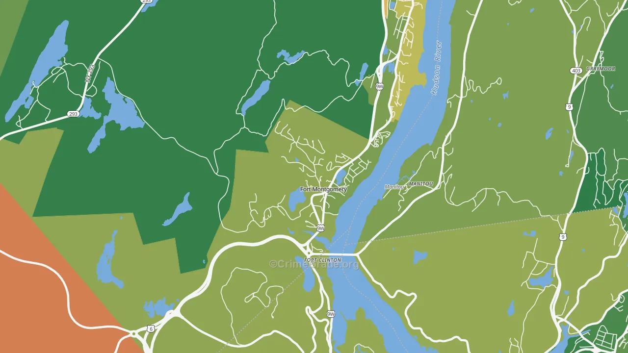 10922, NY Map of Drug-Related Crime Rates
