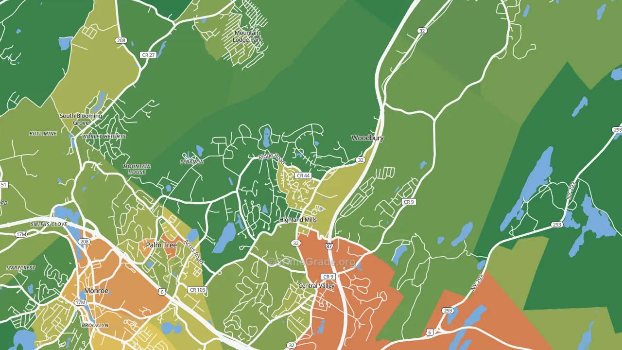 10930, NY Map of Drug-Related Crime Rates