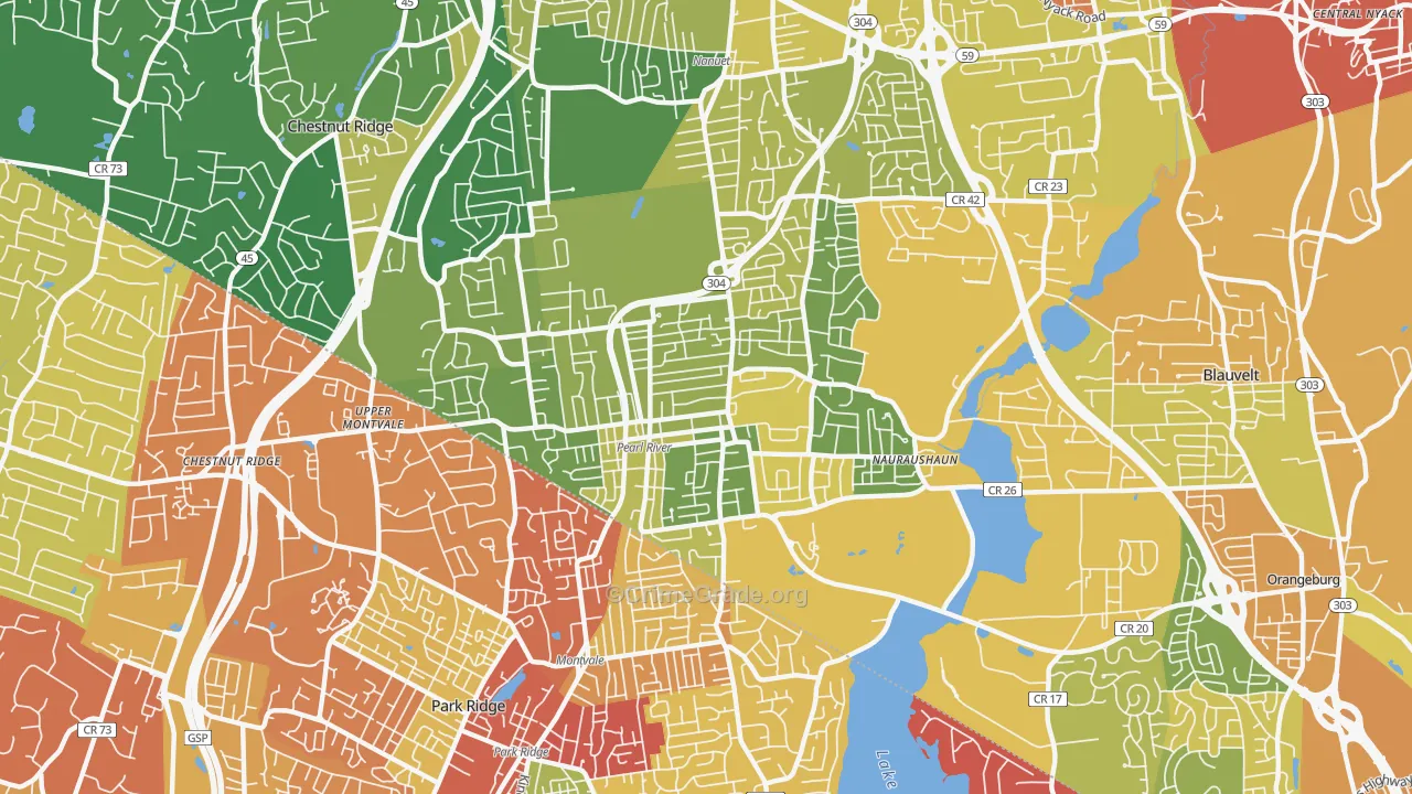 10965, NY Map of Drug-Related Crime Rates
