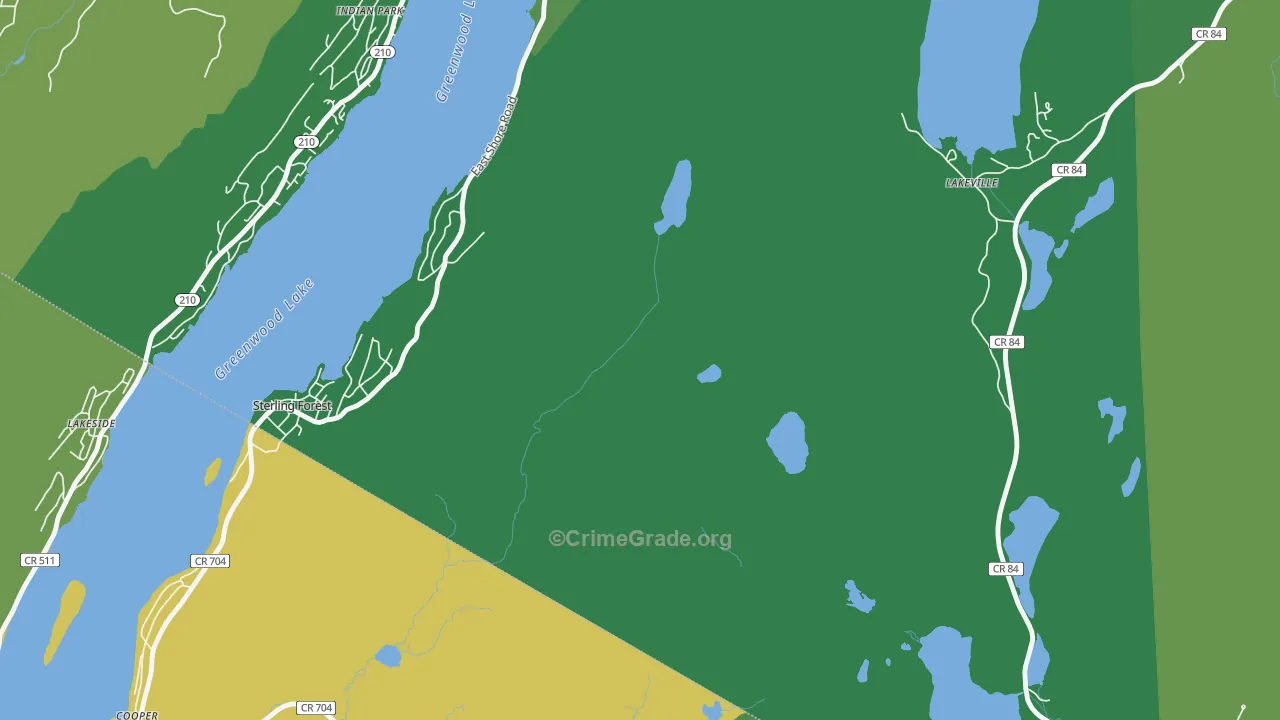 10979, NY Map of Drug-Related Crime Rates