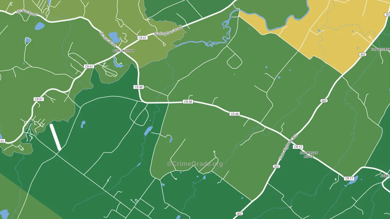 10985, NY Map of Drug-Related Crime Rates