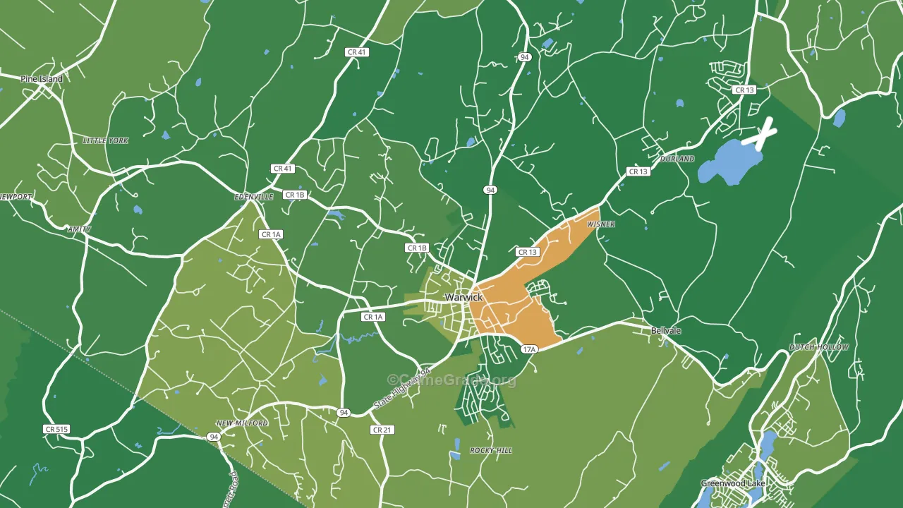 10990, NY Map of Drug-Related Crime Rates