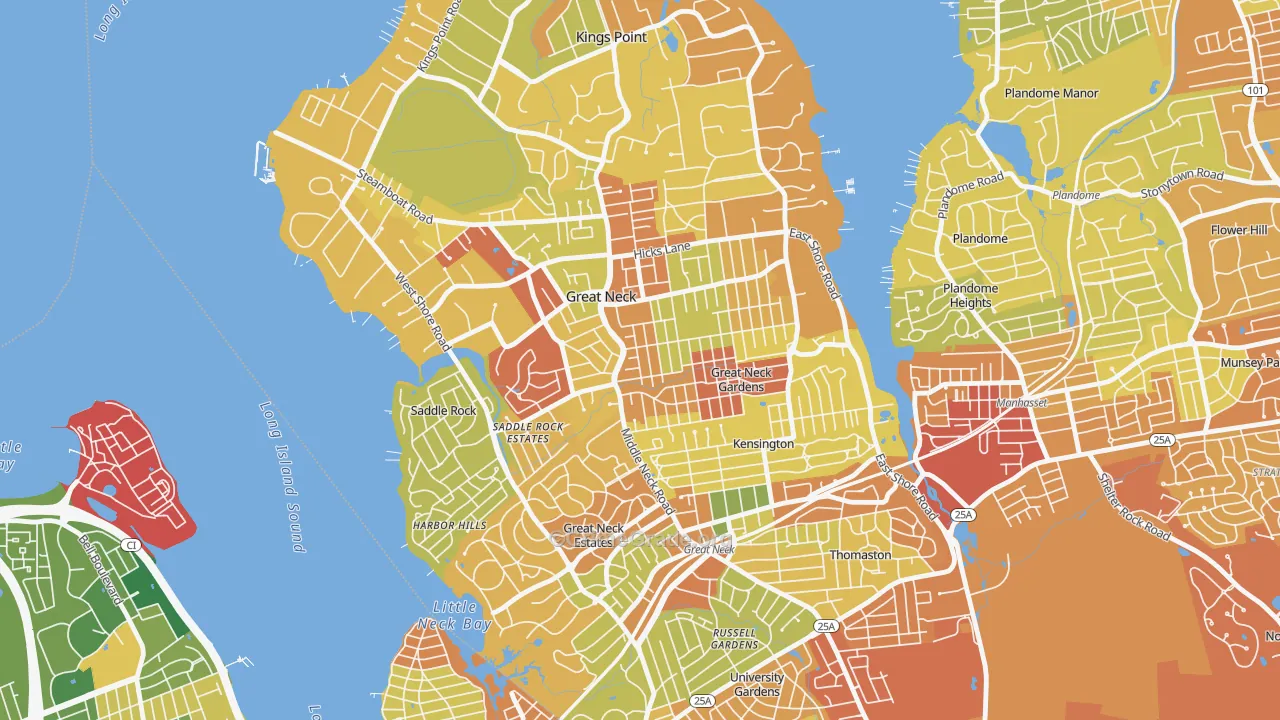 11023, NY Map of Drug-Related Crime Rates