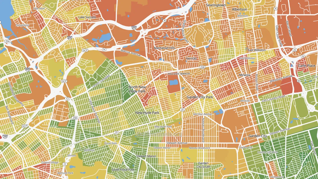 11040, NY Map of Drug-Related Crime Rates