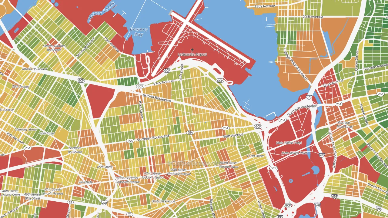11369, NY Map of Drug-Related Crime Rates