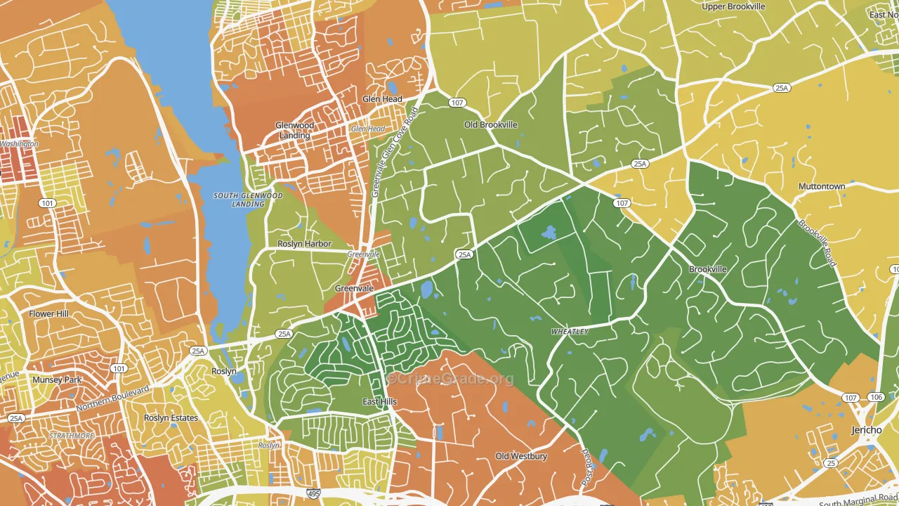 11548, NY Map of Drug-Related Crime Rates