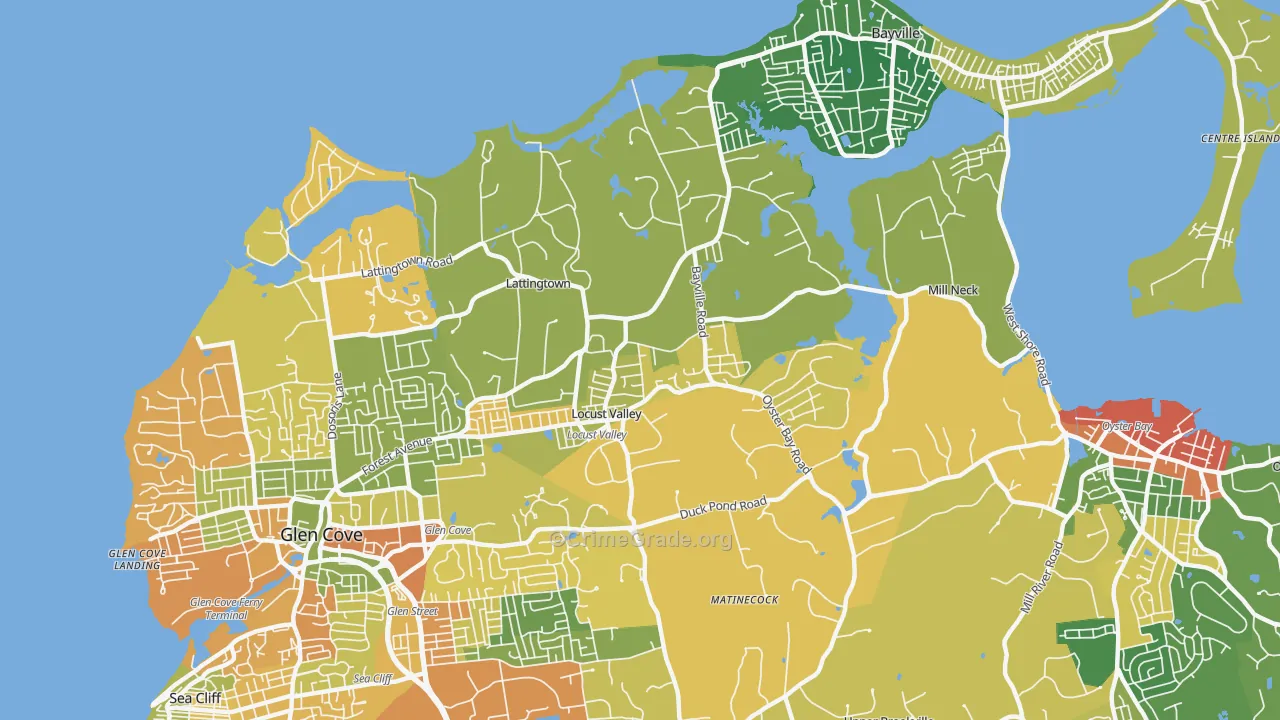 11560, NY Map of Drug-Related Crime Rates