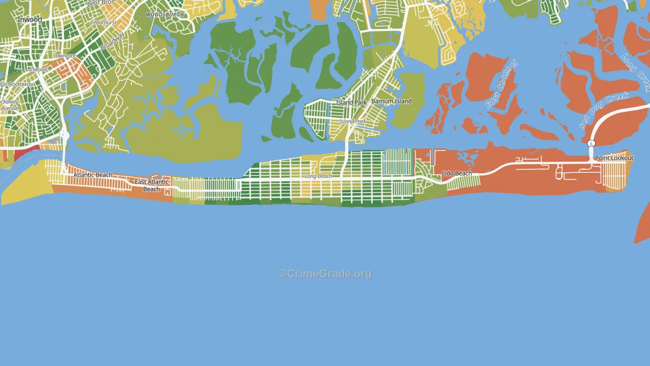 11561, NY Map of Drug-Related Crime Rates