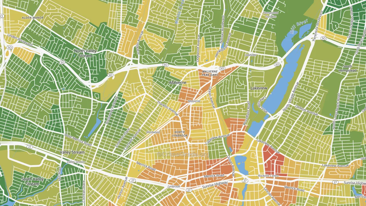 11565, NY Map of Drug-Related Crime Rates