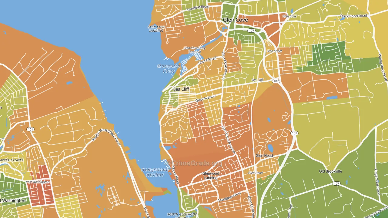 11579, NY Map of Drug-Related Crime Rates