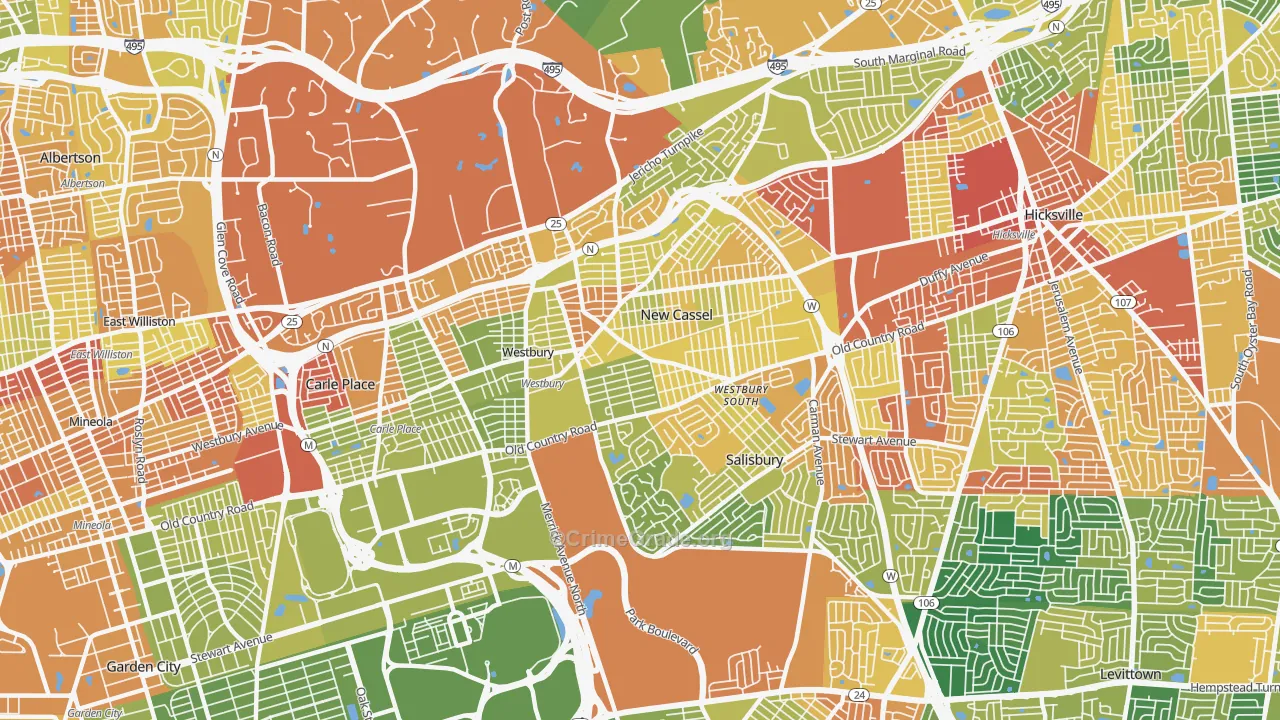 11590, NY Map of Drug-Related Crime Rates