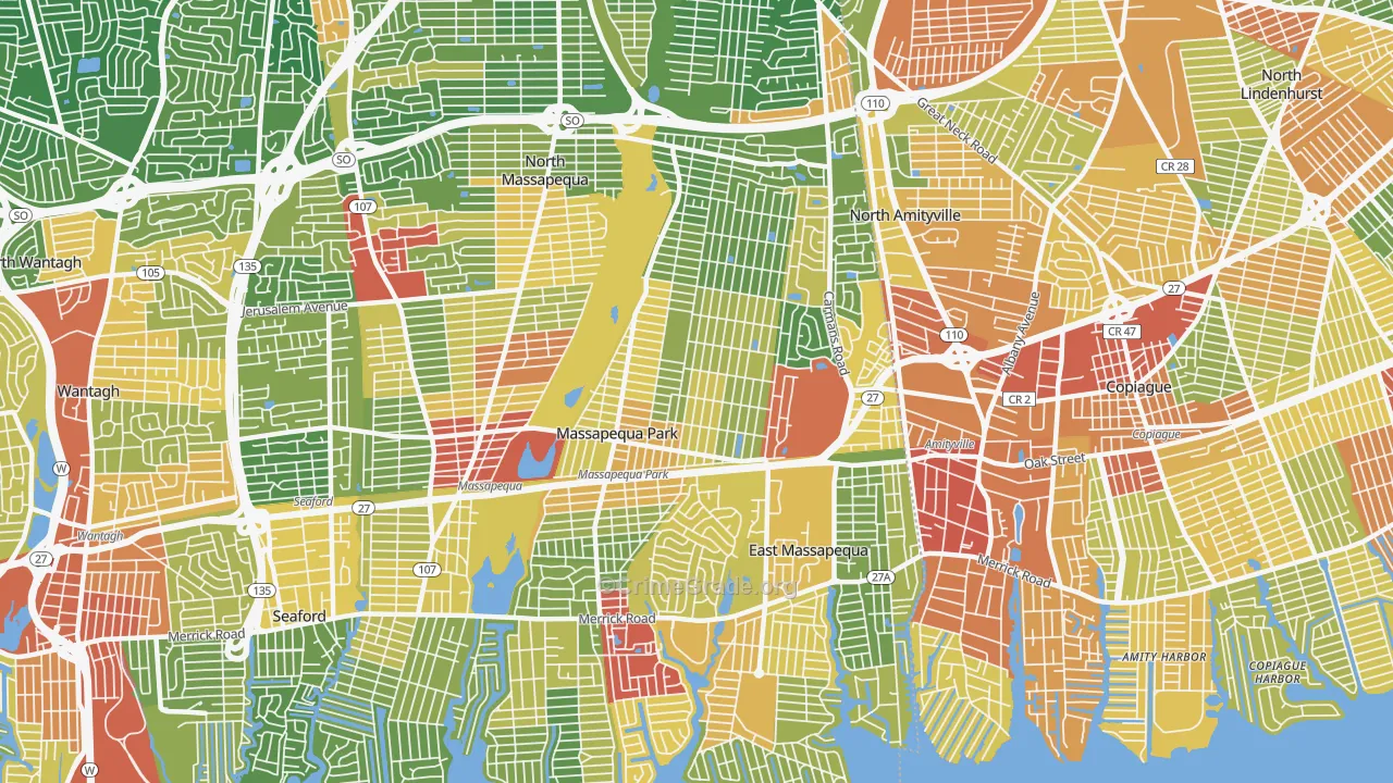 11762, NY Map of Drug-Related Crime Rates