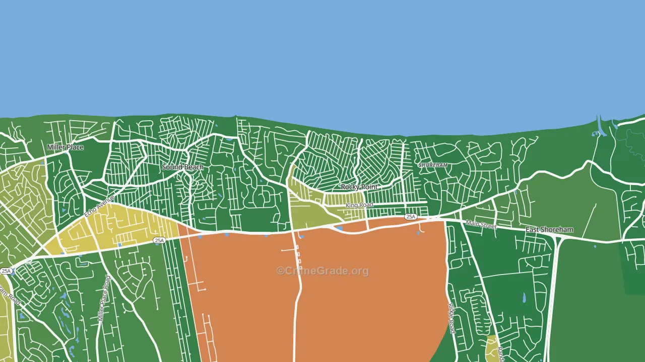 11778, NY Map of Drug-Related Crime Rates